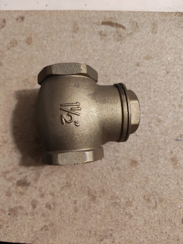Valvola ritegno ottone - valvola, di